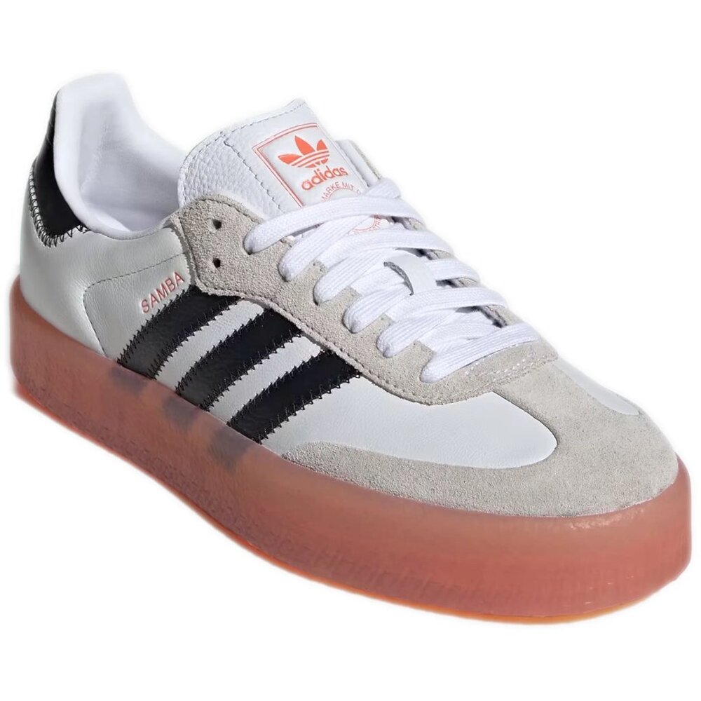 Adidas Samba Sambae Women US Size 9 pink black white Like New - Picture 7 of 9
